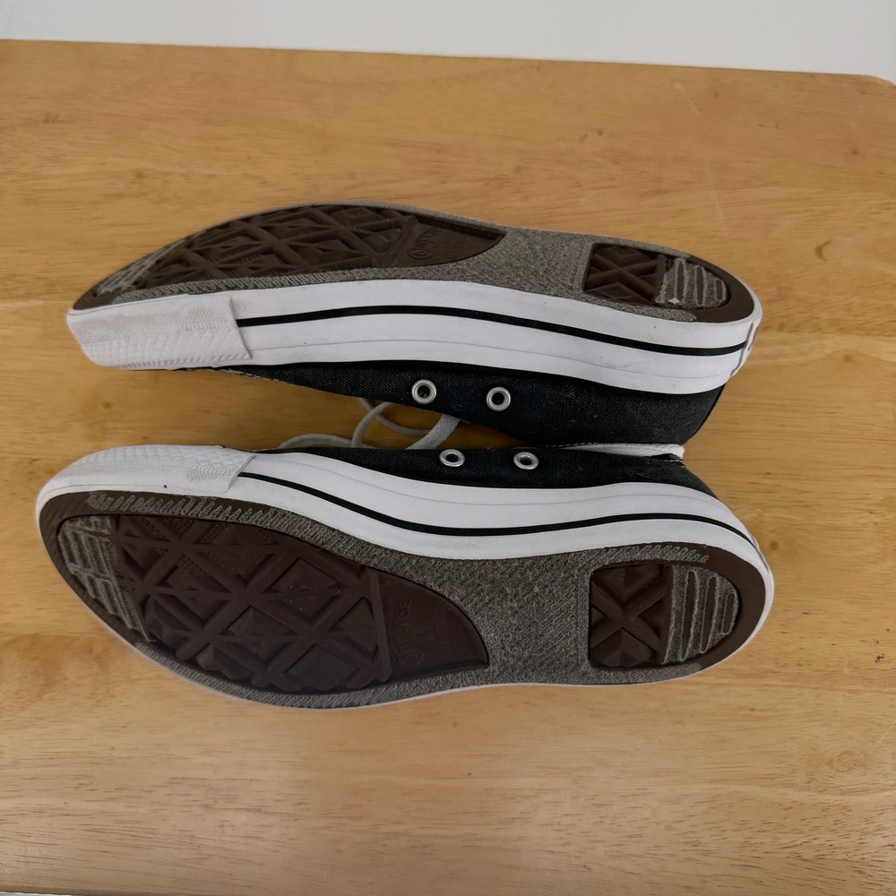 Converse Chuck Taylor All Star Womens 7 Black Low Top Ox Sneakers Classic School - Picture 7 of 7